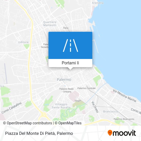 Mappa Piazza Del Monte Di Pietà