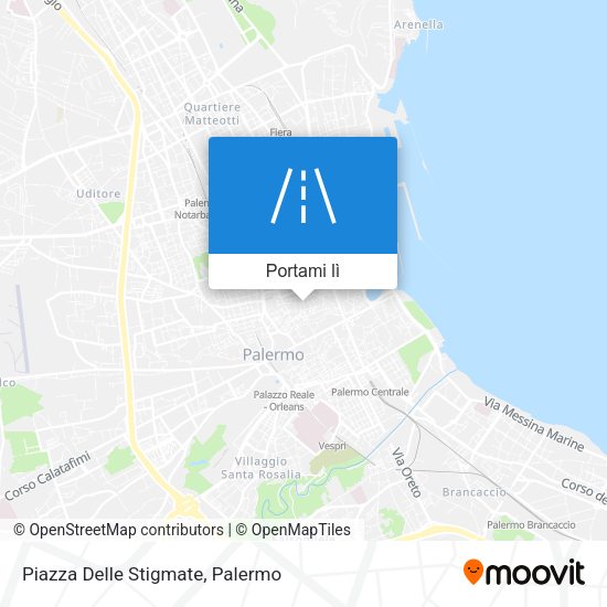 Mappa Piazza Delle Stigmate