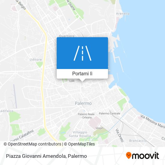 Mappa Piazza Giovanni Amendola