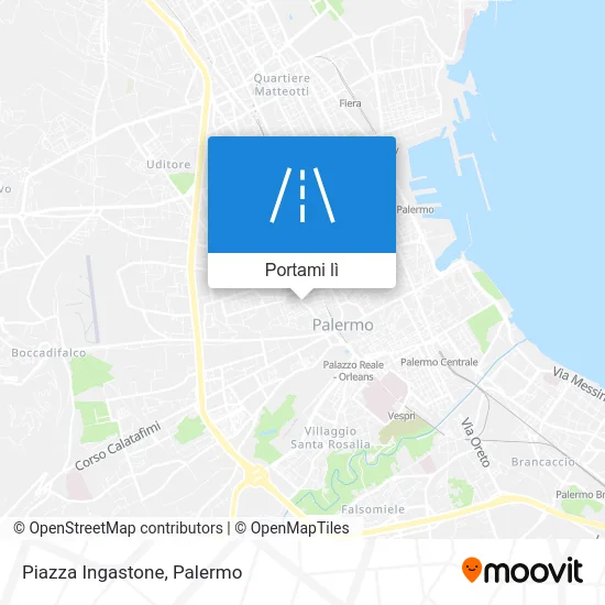 Mappa Piazza Ingastone