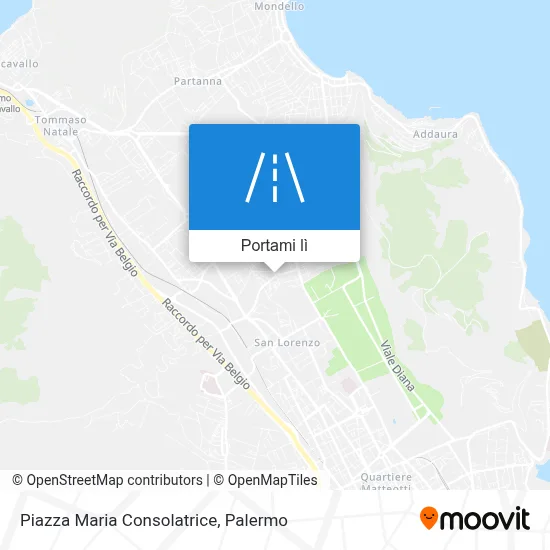 Mappa Piazza Maria Consolatrice