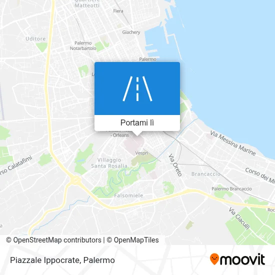 Mappa Piazzale Ippocrate