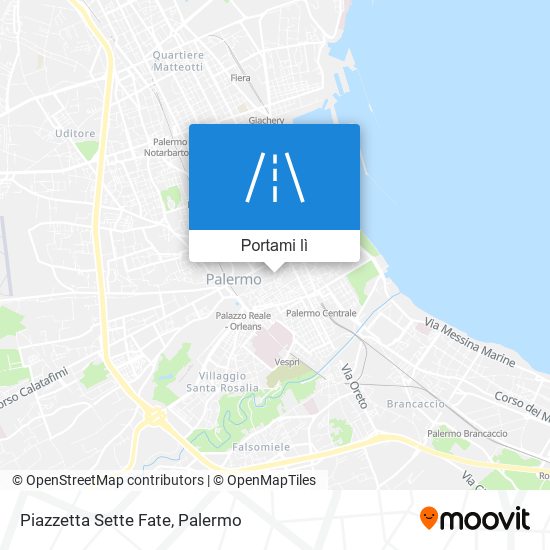 Mappa Piazzetta Sette Fate