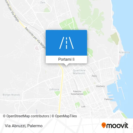 Mappa Via Abruzzi