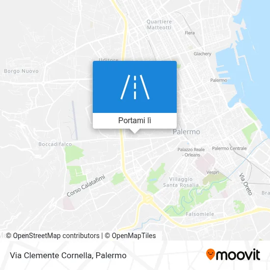 Mappa Via Clemente Cornella