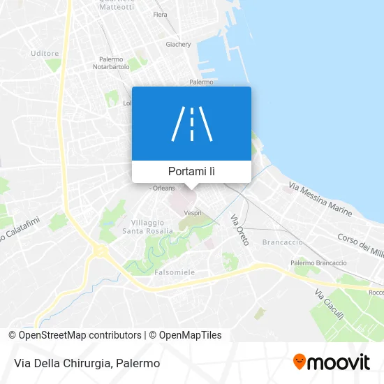 Mappa Via Della Chirurgia