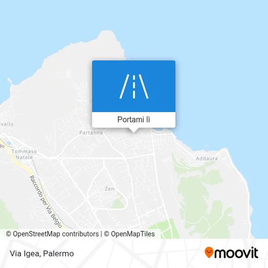 Mappa Via Igea