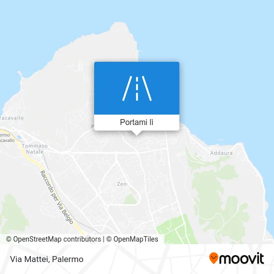 Mappa Via Mattei