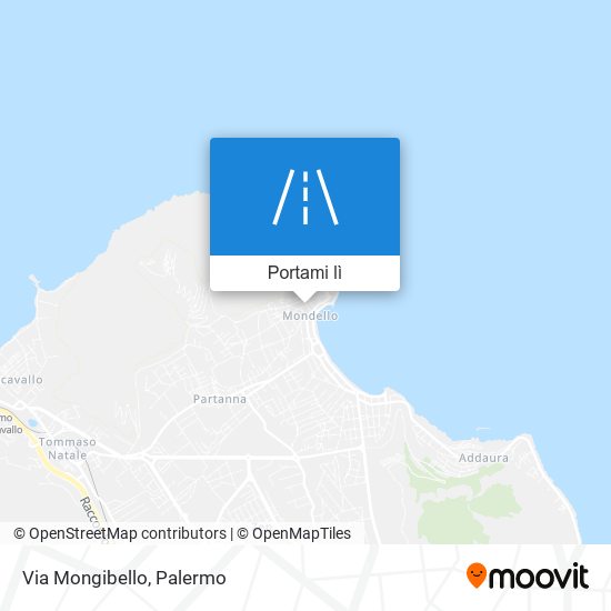 Mappa Via Mongibello