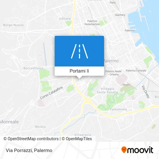 Mappa Via Porrazzi