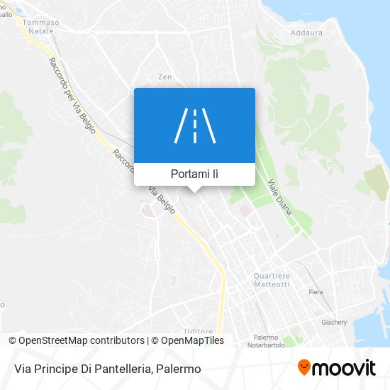 Mappa Via Principe Di Pantelleria