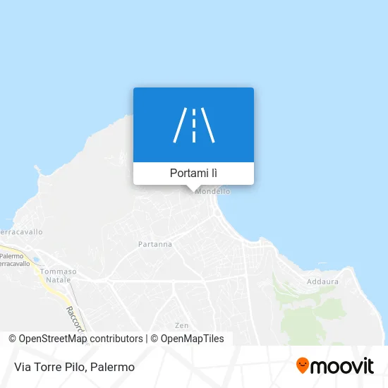 Mappa Via Torre Pilo