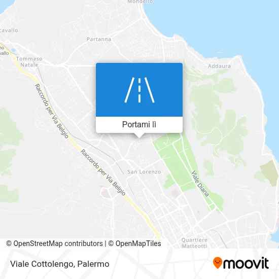 Mappa Viale Cottolengo