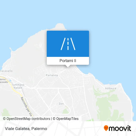 Mappa Viale Galatea