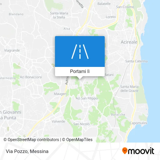 Mappa Via Pozzo