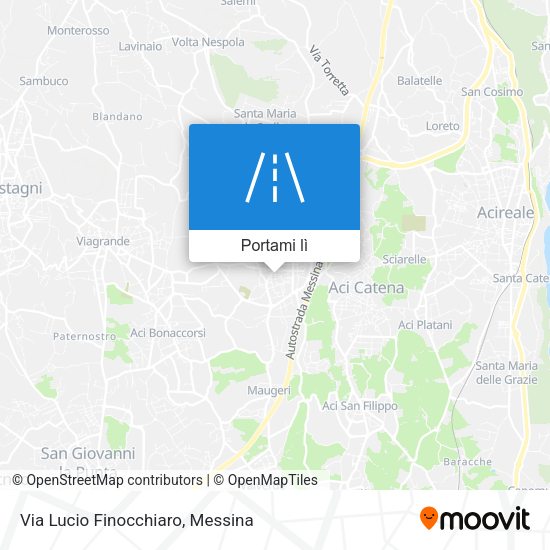 Mappa Via Lucio Finocchiaro