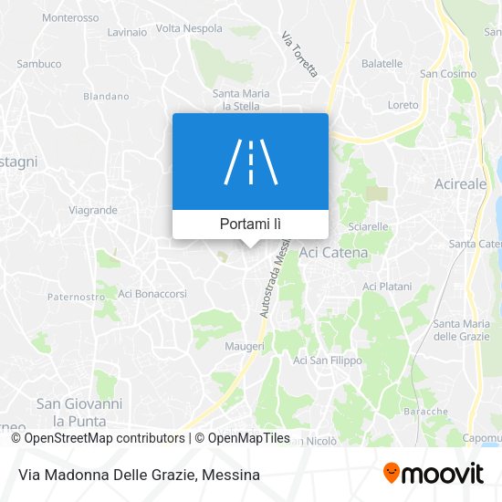Mappa Via Madonna Delle Grazie