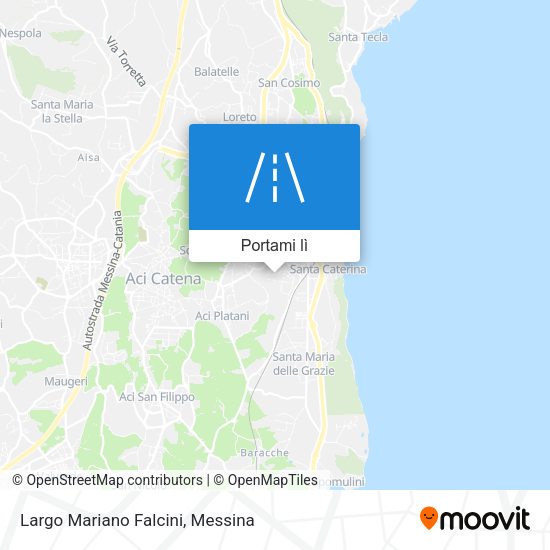 Mappa Largo Mariano Falcini