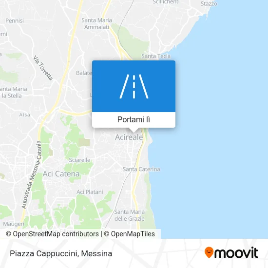 Mappa Piazza Cappuccini