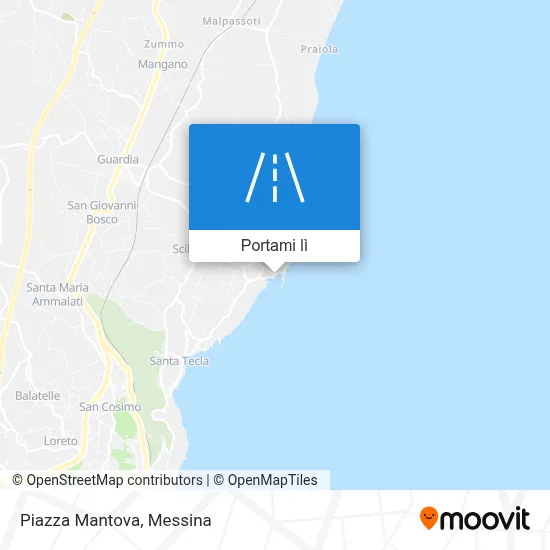 Mappa Piazza Mantova