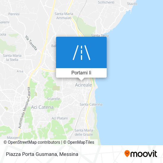 Mappa Piazza Porta Gusmana