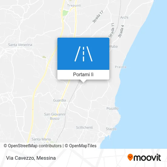Mappa Via Cavezzo