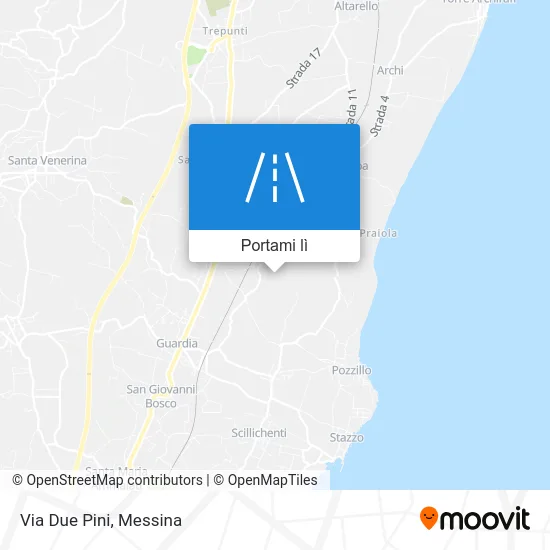 Mappa Via Due Pini
