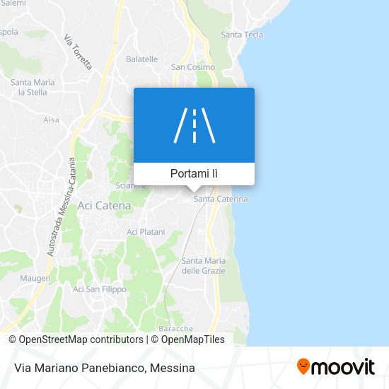 Mappa Via Mariano Panebianco