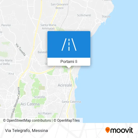 Mappa Via Telegrafo