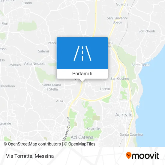Mappa Via Torretta