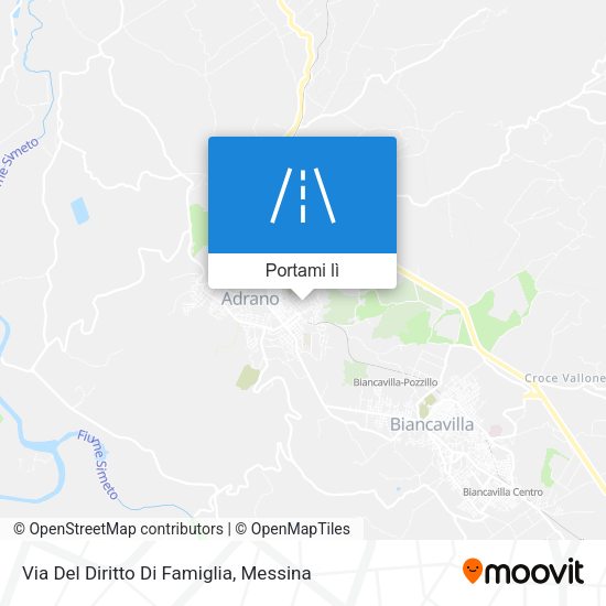 Mappa Via Del Diritto Di Famiglia