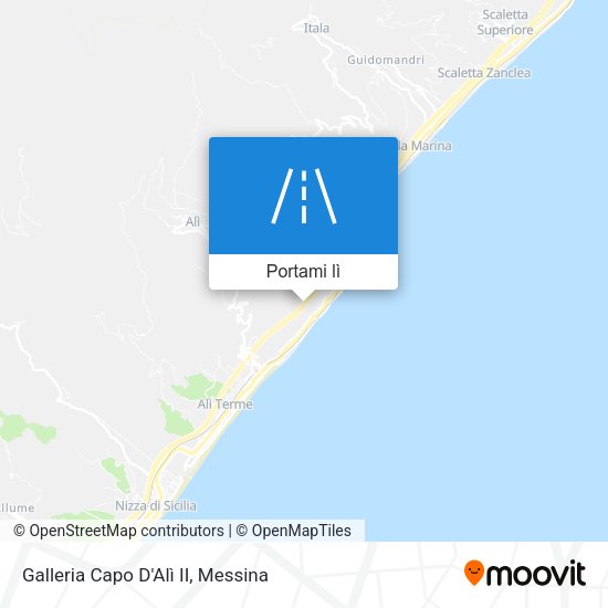 Mappa Galleria Capo D'Alì II