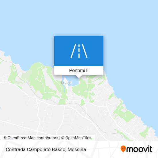 Mappa Contrada Campolato Basso