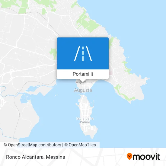 Mappa Ronco Alcantara