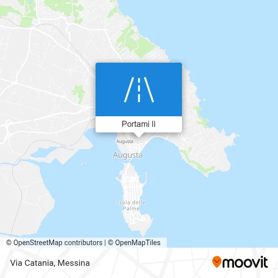 Mappa Via Catania