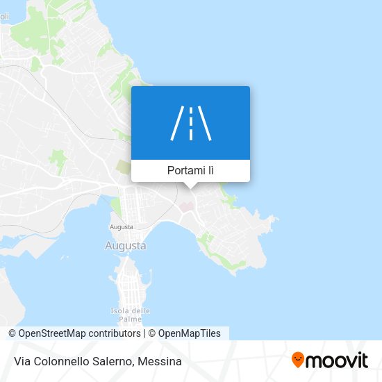 Mappa Via Colonnello Salerno