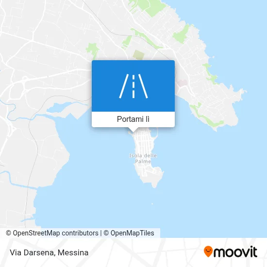 Mappa Via Darsena