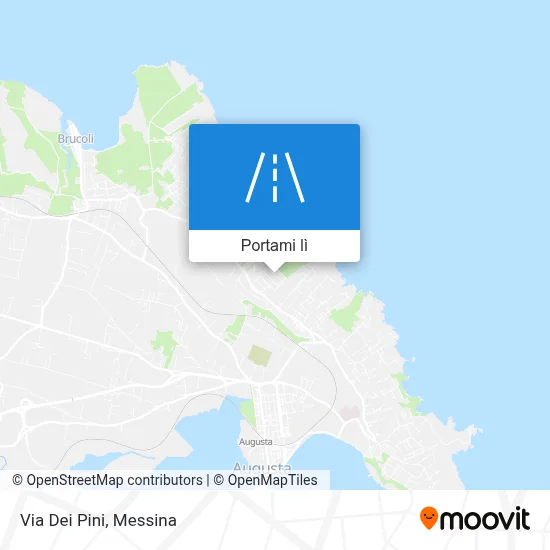 Mappa Via Dei Pini