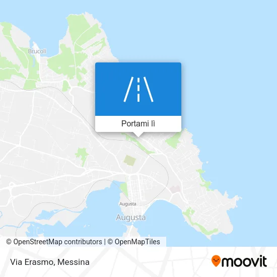 Mappa Via Erasmo