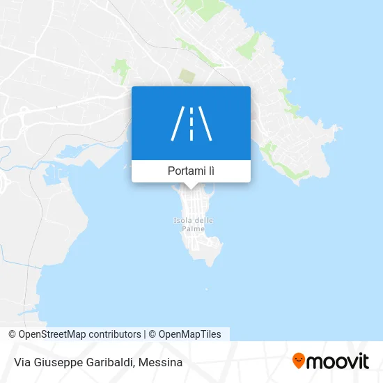 Mappa Via Giuseppe Garibaldi