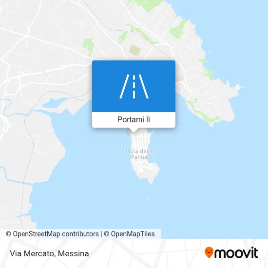 Mappa Via Mercato