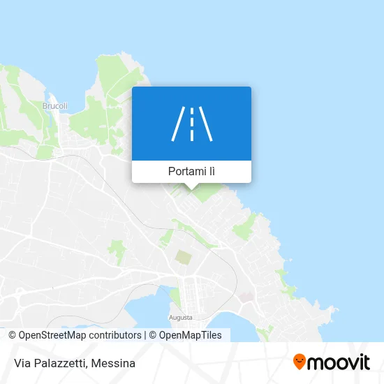 Mappa Via Palazzetti