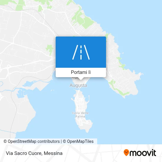 Mappa Via Sacro Cuore