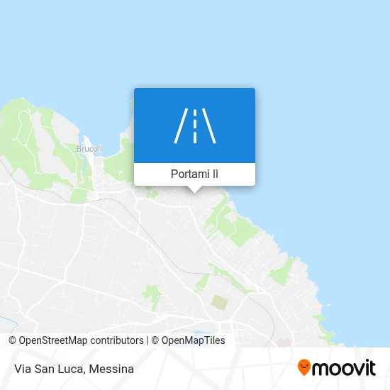 Mappa Via San Luca
