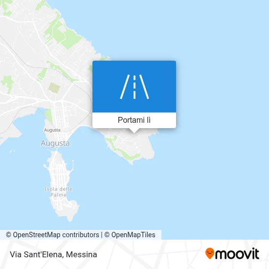 Mappa Via Sant'Elena
