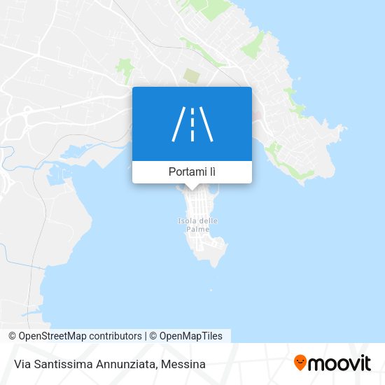 Mappa Via Santissima Annunziata
