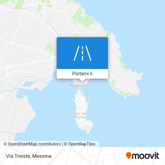 Mappa Via Trieste