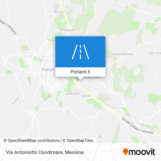 Mappa Via Antoniotto Usodimare