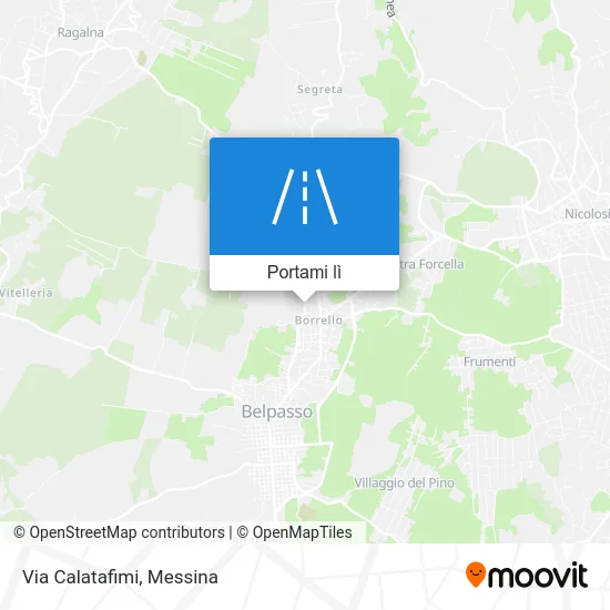Mappa Via Calatafimi