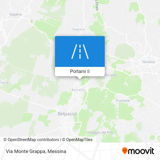 Mappa Via Monte Grappa